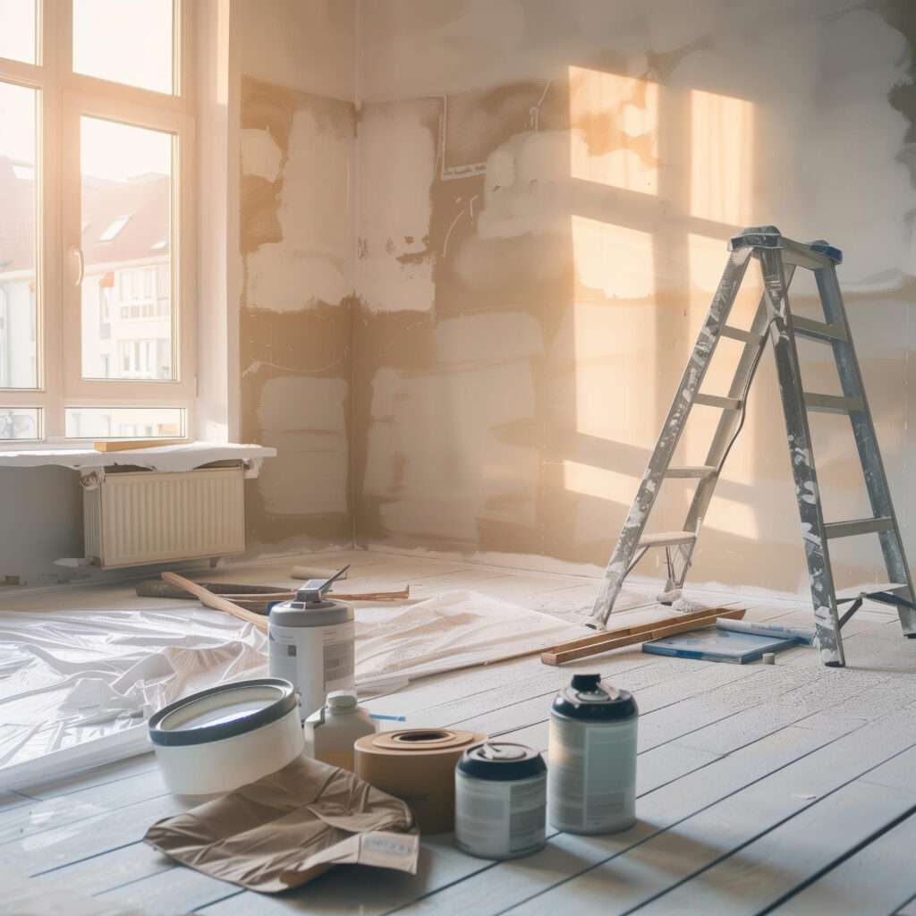 Renovierung und Sanierung